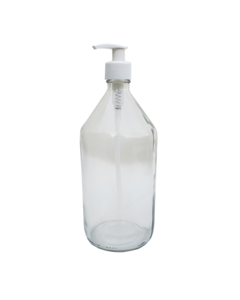 Botella de Vidrio Cristal Recarga x 1 litro Colección Slow