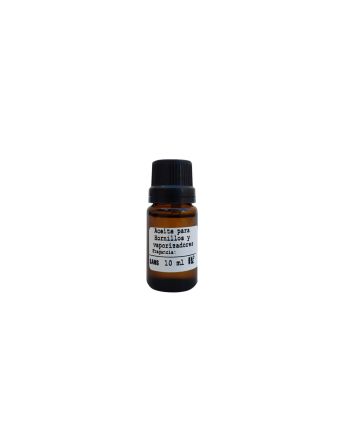 Aceite para Hornitos Línea Ámbar Albahaca Verbena x 20 ml