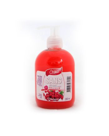 Jabón SANS Frambuesa con antibacterial x 330 ml