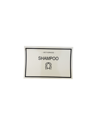 Etiqueta SHAMPOO Colección Slow
